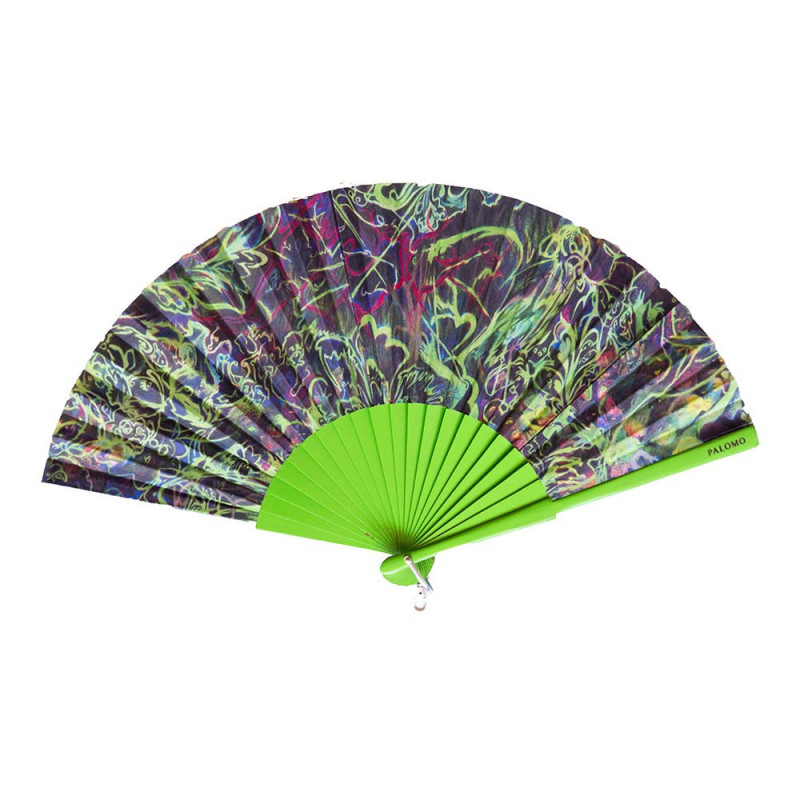 ABANICO ECSTASY VERDE 19