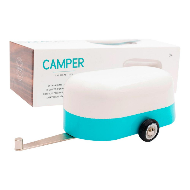 JUGUETE MADERA CAMPER BLUE