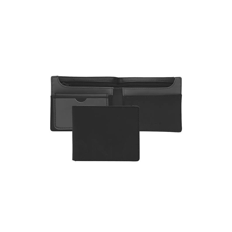 CARTERA C1968 RUBBER BIG BILL BI-FOLD BLACK