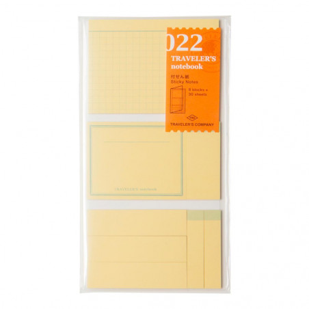 022 REFILL STICKY MEMO PAD