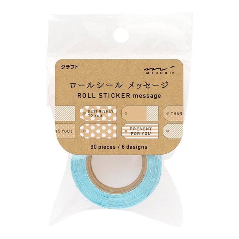 ROLL STICKER MESSAGE TAG 84689006