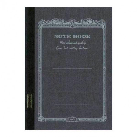 NOTEBOOK APICA ANTHRACITE 15X21