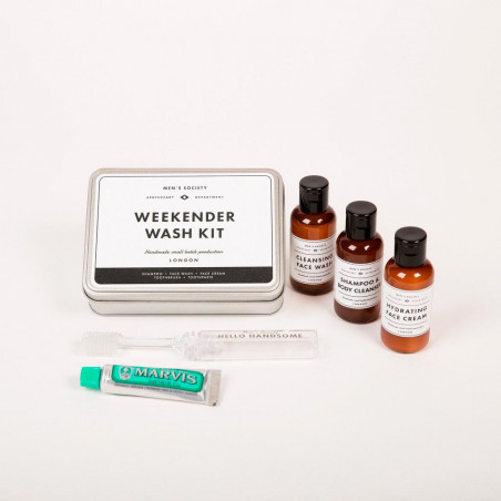 MENS SOCIETY WEEKENDER WASH KIT