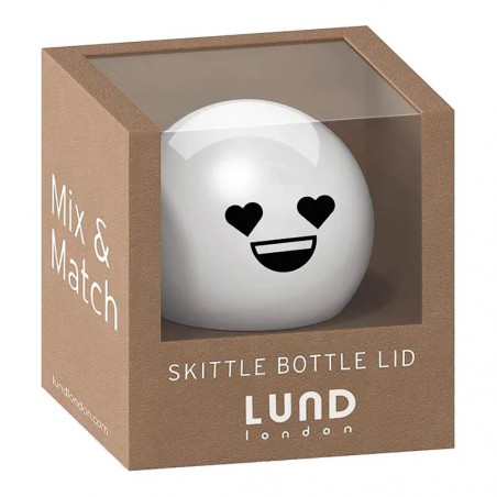 SKITTLE BOTTLE LIDS HEART