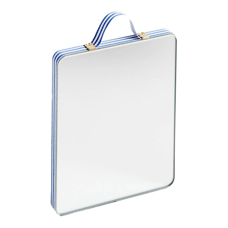 ESPEJO RUBAN SQUARE XS BLUE