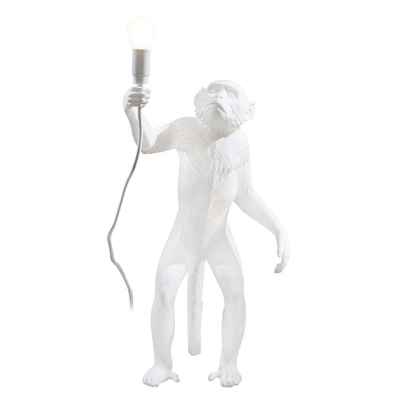 MONKEY LAMP RESINA DE PIE