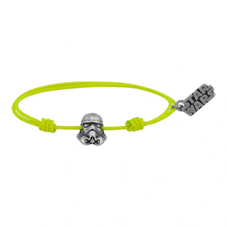 PULSERA STAR WARS TROOPER HEAD AMARILLO T.S