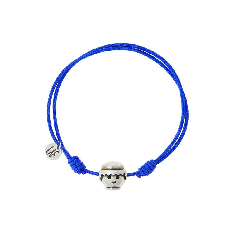 PULSERA PLAYMOBIL CALA AJUSTABLE CORDÓN AZUL S