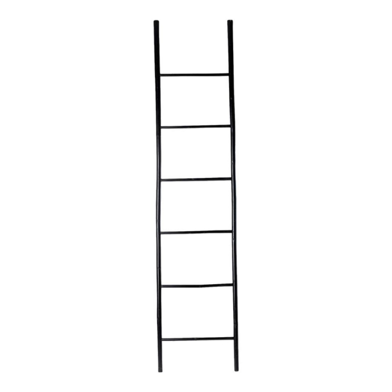 ESCALERA 6 STEPS BLACK