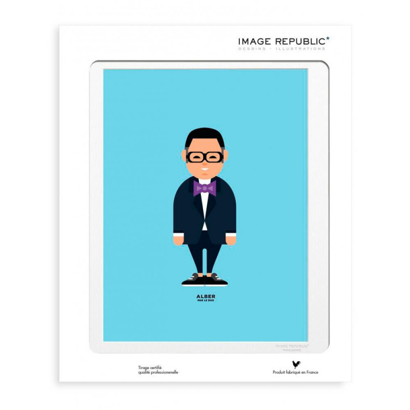 LE DUO ALBER CREATEURS 30X40 CM