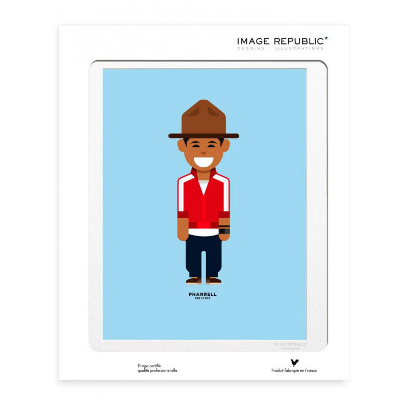 LE DUO SOLO PHARRELL W. 30X40 CM