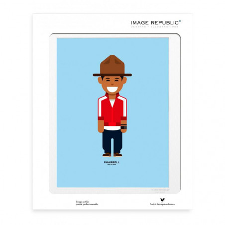 LE DUO SOLO PHARRELL W. 30X40 CM