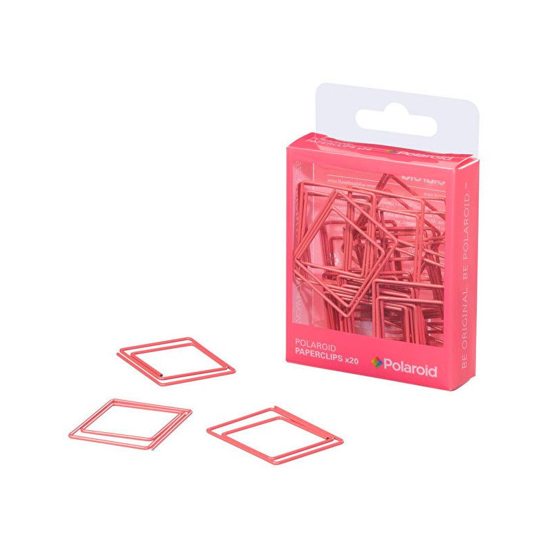 PAPERCLIPS x20 PINK