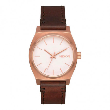 RELOJ MD TIME TELLER LEATHER ROSEGOLD/WHIT/B
