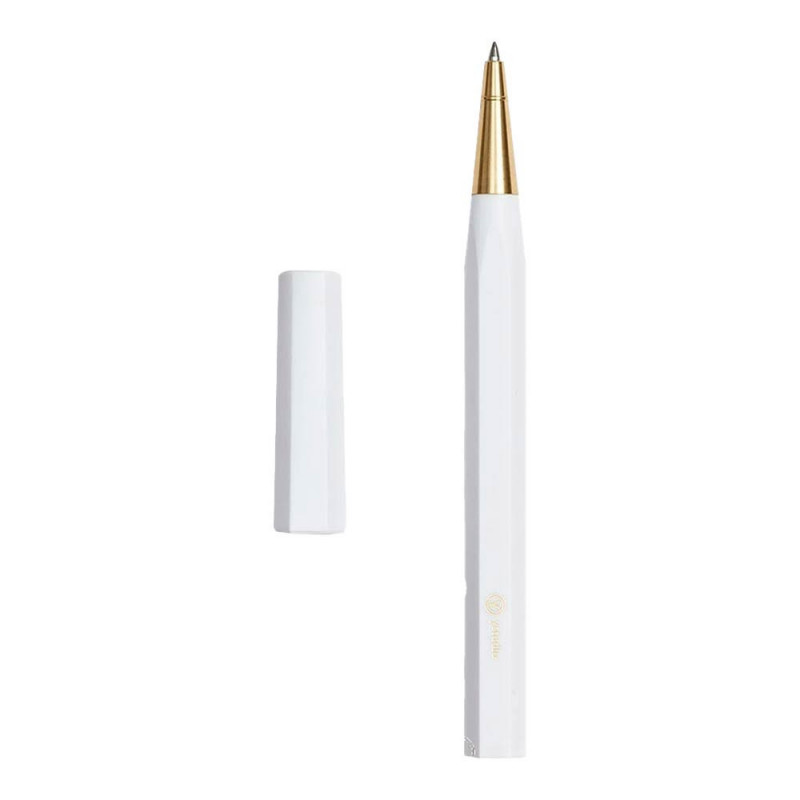RESIN ROLLERBALL PEN WHITE
