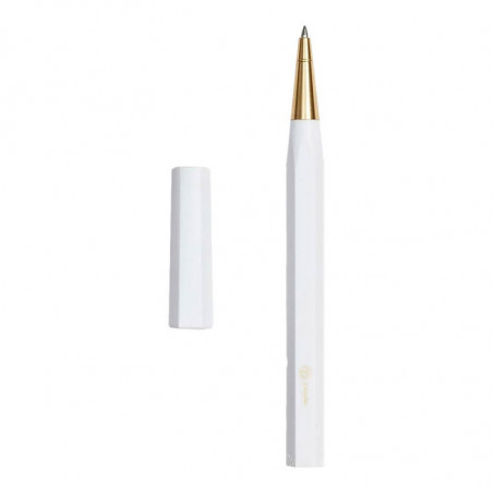 RESIN ROLLERBALL PEN WHITE