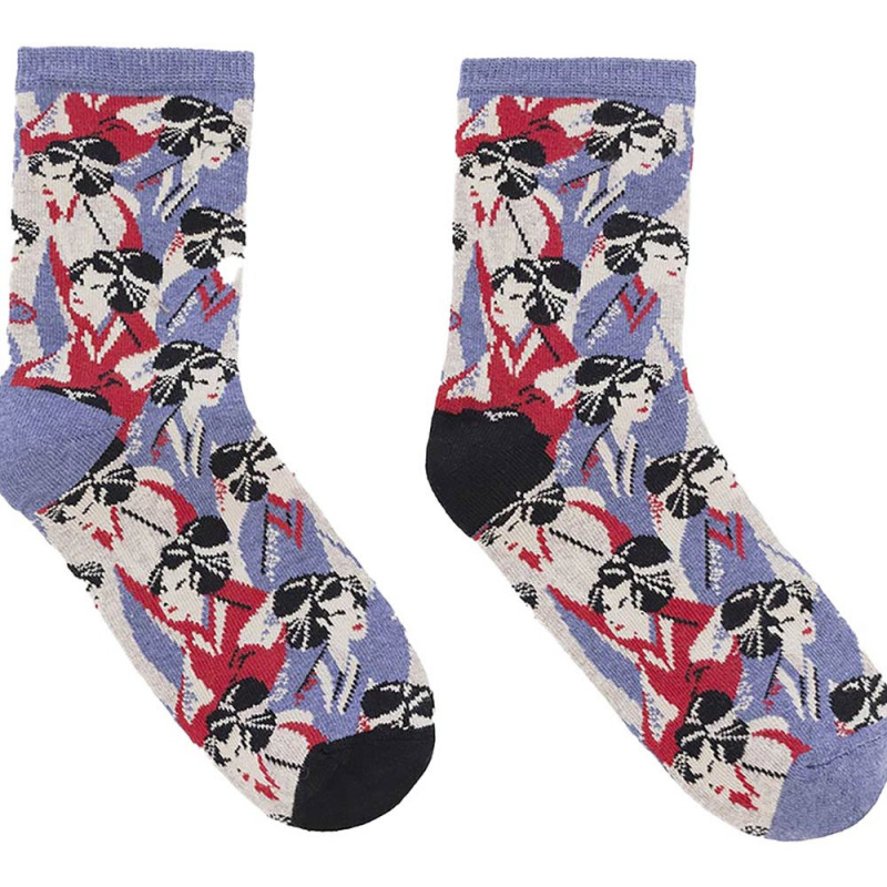 CALCETINES GEISHAS BLUE BIO 36-40 T31