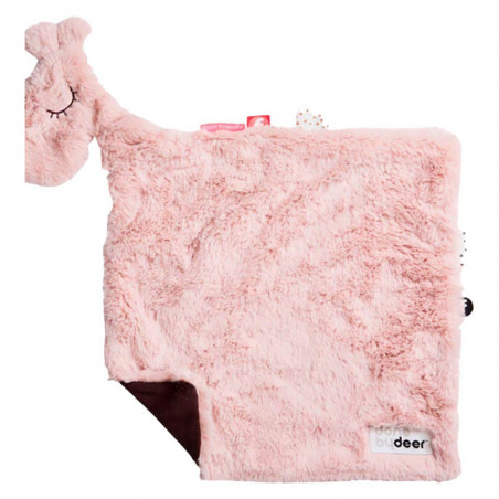 MANTA COMFORT JIRAFA ROSA