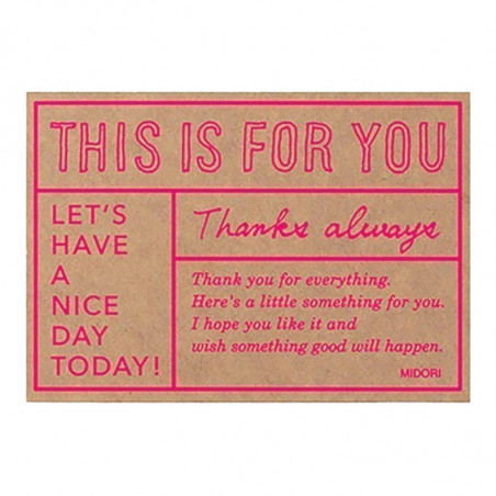 CH STICKERS FOR YOU KRAFT