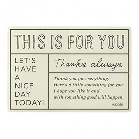 CH STICKERS FOR YOU WHITE