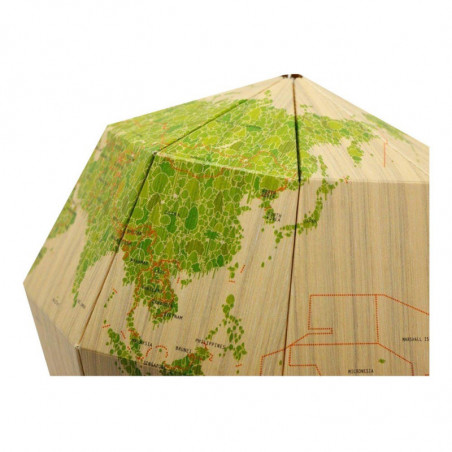 SECTIONAL GLOBE MATERIAL [WOOD]                                                 