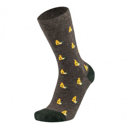 CALCETINES TEQUILA DARK GREY MELANGE 40-45