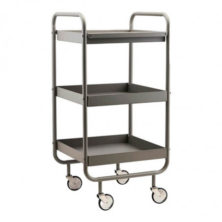 CARRITO ROLL GRIS 3 ESTANTES