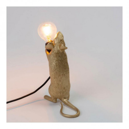 MOUSE LAMP STEP GOLD