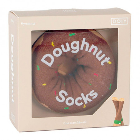 CALCETIN DOUGHNUT BROWN