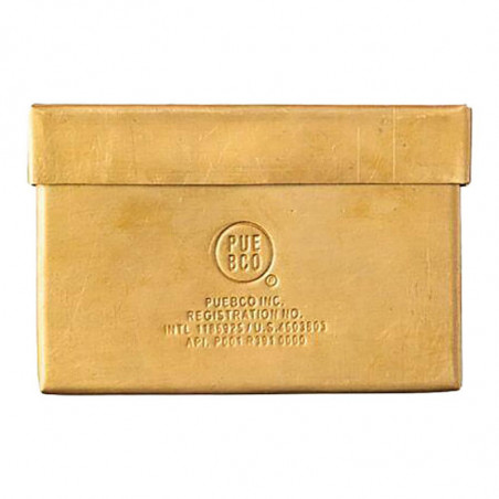 TARJETERO BRASS CARD CASE