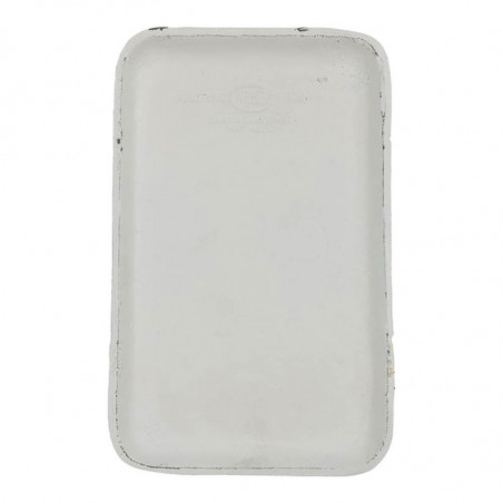 BANDEJA CAST IRON TRAY WHITE