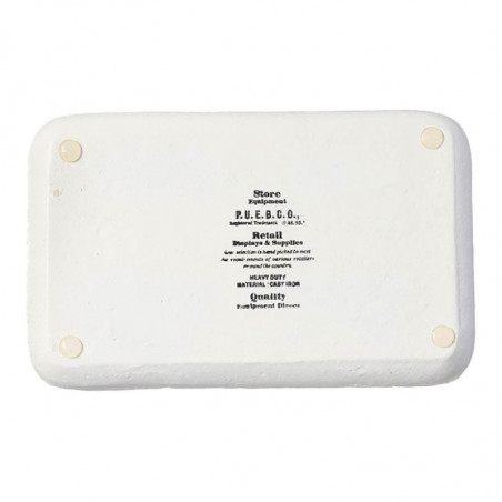 BANDEJA CAST IRON TRAY WHITE