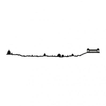 SKYLINE ROMA - NEGRO 50CM
