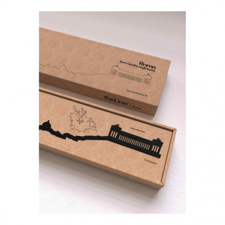 SKYLINE ROMA - NEGRO 50CM