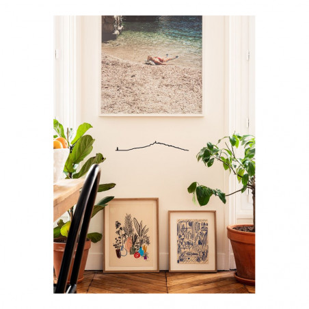 SKYLINE IBIZA - NEGRO 50CM 