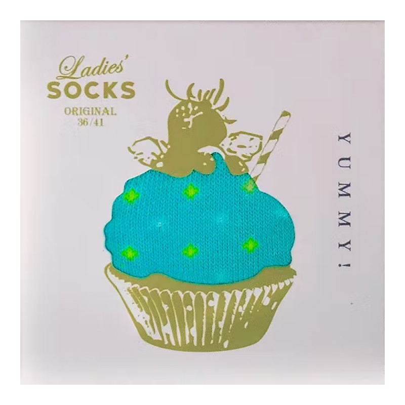 CALCETINES PLUS ONE CUPCAKE MINT