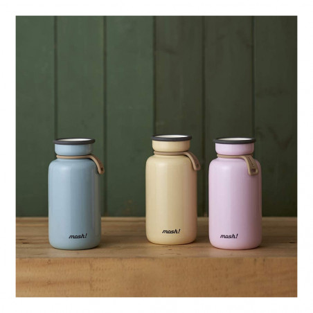 BOTTLE LATTE 450 ML PEACH