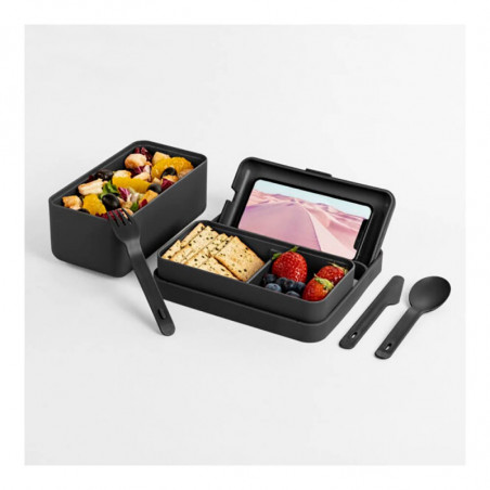 LUNCHBOX BAULETTO S CARBON BLACK