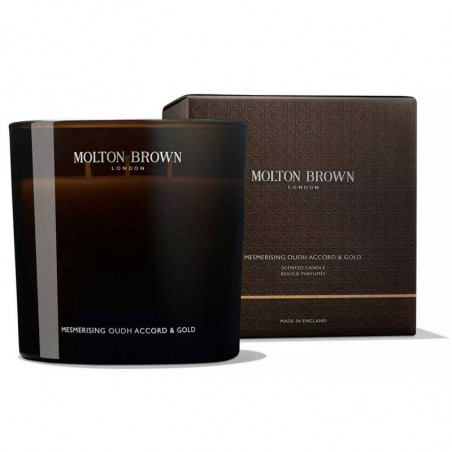 MESMERISING OUDH ACCORD " GOLD SCENTED CANDLE