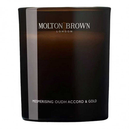 MESMERISING OUDH ACCORD " GOLD SCENTED CANDLE