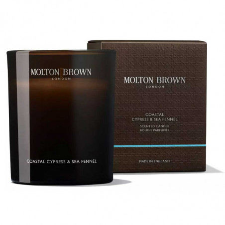 COASTAL CYPRESS & SEA FENNEL SCENTED CANDLE