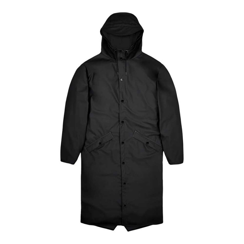 LONG JACKET BLACK MAN FW22