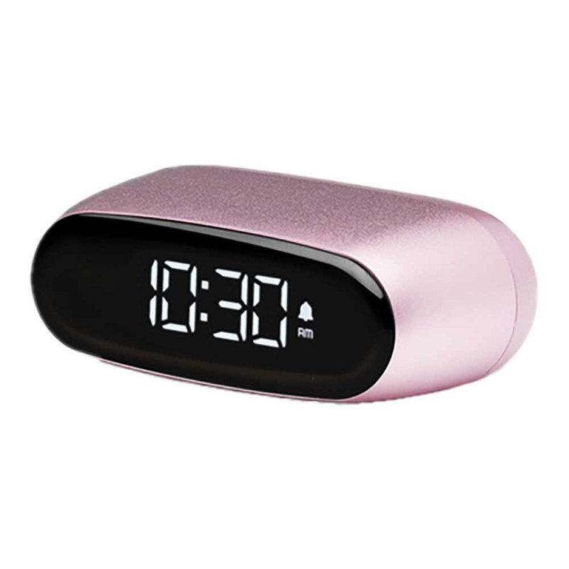 RELOJ DESPERTADOR MINUT ROSA