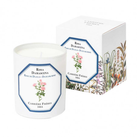 DAMASK ROSE SCENTED CANDLE