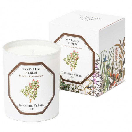 SANDALWOOD SCENTED CANDLE