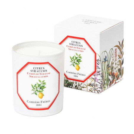 SIRACUSA LEMON SCENTED CANDLE