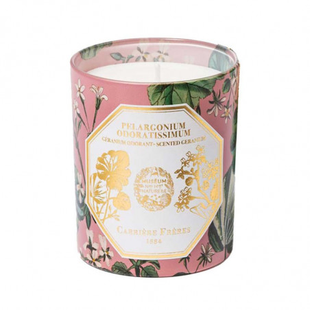GERANIUM SCENTED CANDLE