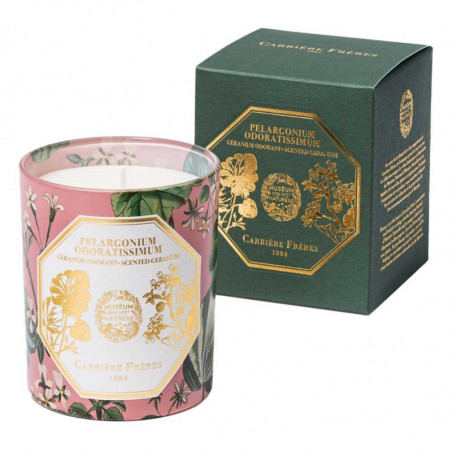 GERANIUM SCENTED CANDLE