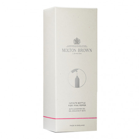 INFINITE BOTTLE FIERY PINK PEPPER BATH & SHOWER GEL