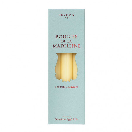 IVORY MADELEINE TAPER CANDLE